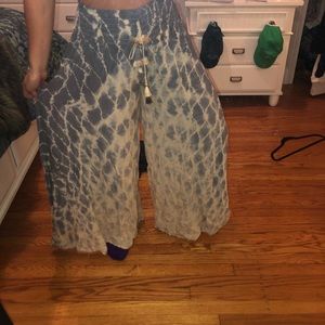 TIE DYE FLOWY PANT